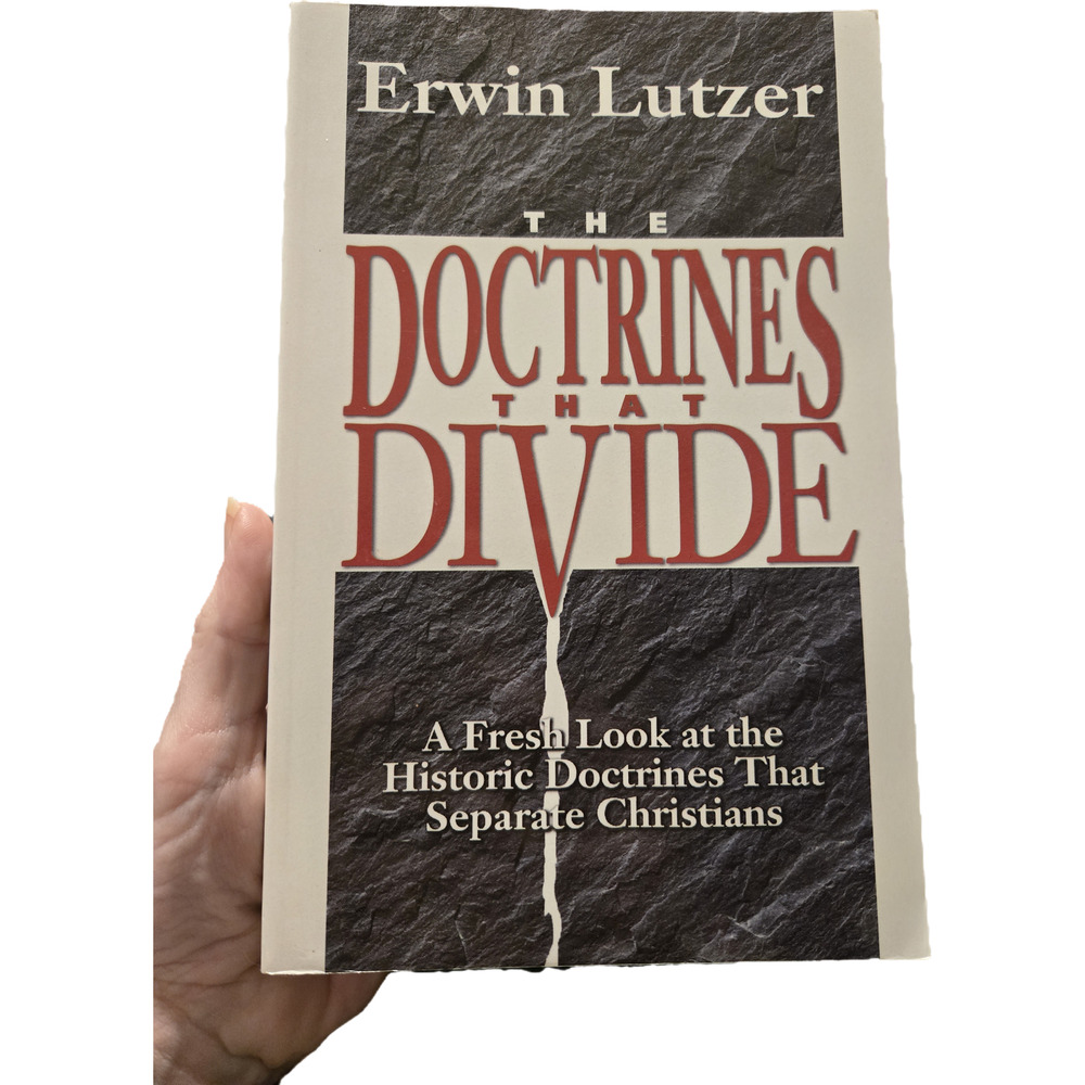 Doctrines That Divide Erwin Lutzer 1998 Kregel Softcover Second Edition Theology